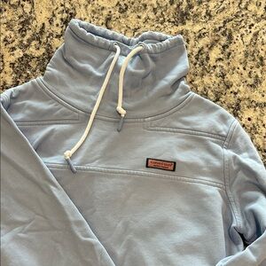Vineyard Vines Sky Blue Fleece Pullover